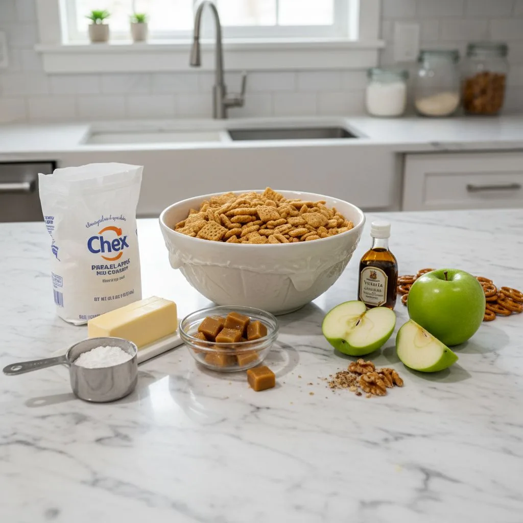 Caramel Apple Puppy Chow: Crispy Fall Treat 5 Recipe image