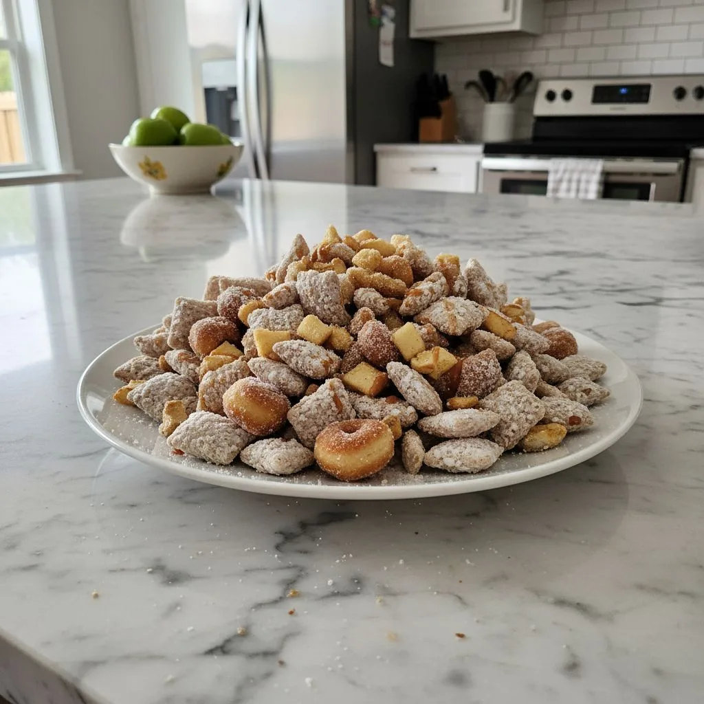 Caramel Apple Puppy Chow: Crispy Fall Treat