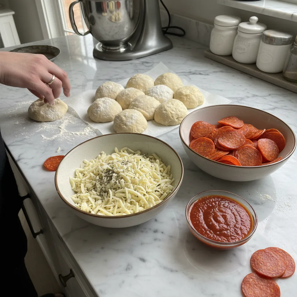 Cheesy Pepperoni Pizza Bombs: Quick Bites for Any Day 5 Recipe image