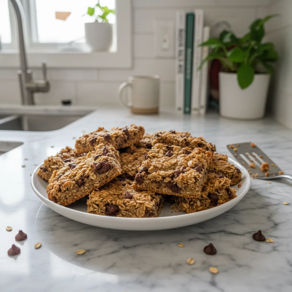 Homestyle Chewy Oatmeal Chocolate Chip Bars