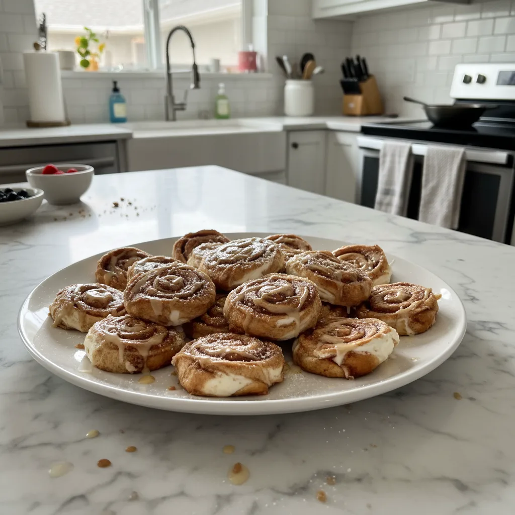 Cinnamon Roll Swirl Yogurt Bites: Easy Breakfast Treat