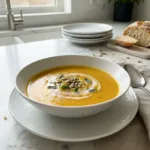 Creamy Autumn Butternut Squash Soup with Nutmeg 6 creamy autumn butternut squash soup with nutmeg featured