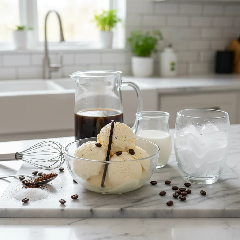 Creamy Coffee Ice Cream Float: A Sweet Sip 5 Recipe image