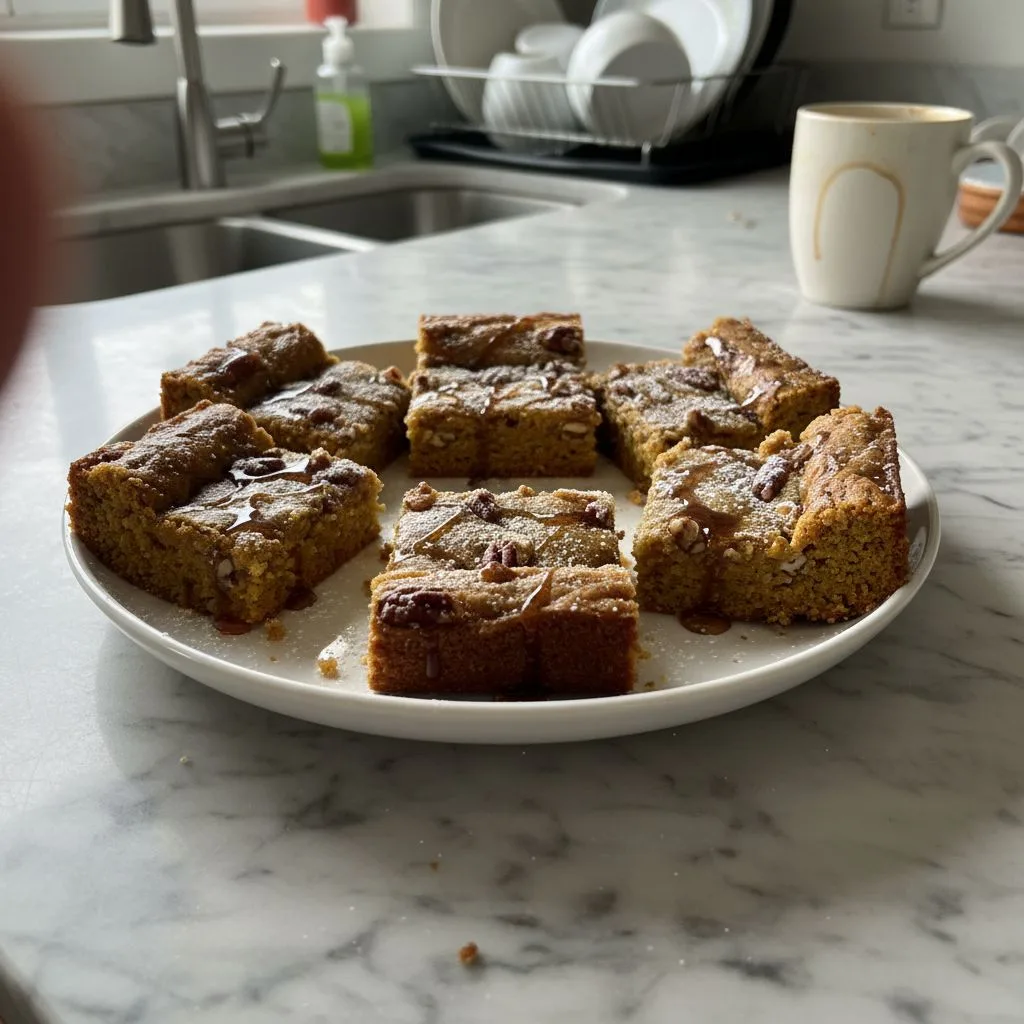 Easy Pumpkin Maple Blondies: Golden Autumn Bars 4 Recipe image