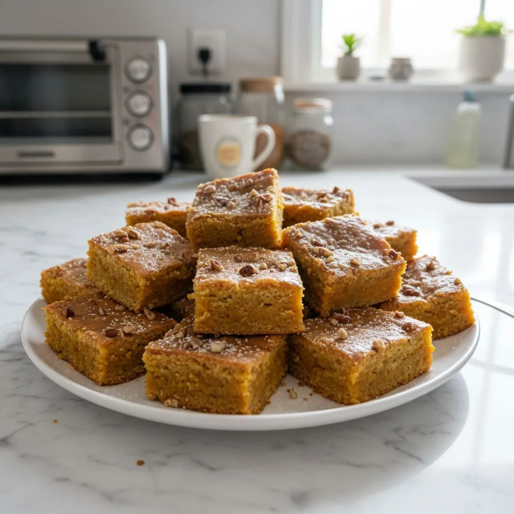 Easy Pumpkin Maple Blondies: Golden Autumn Bars