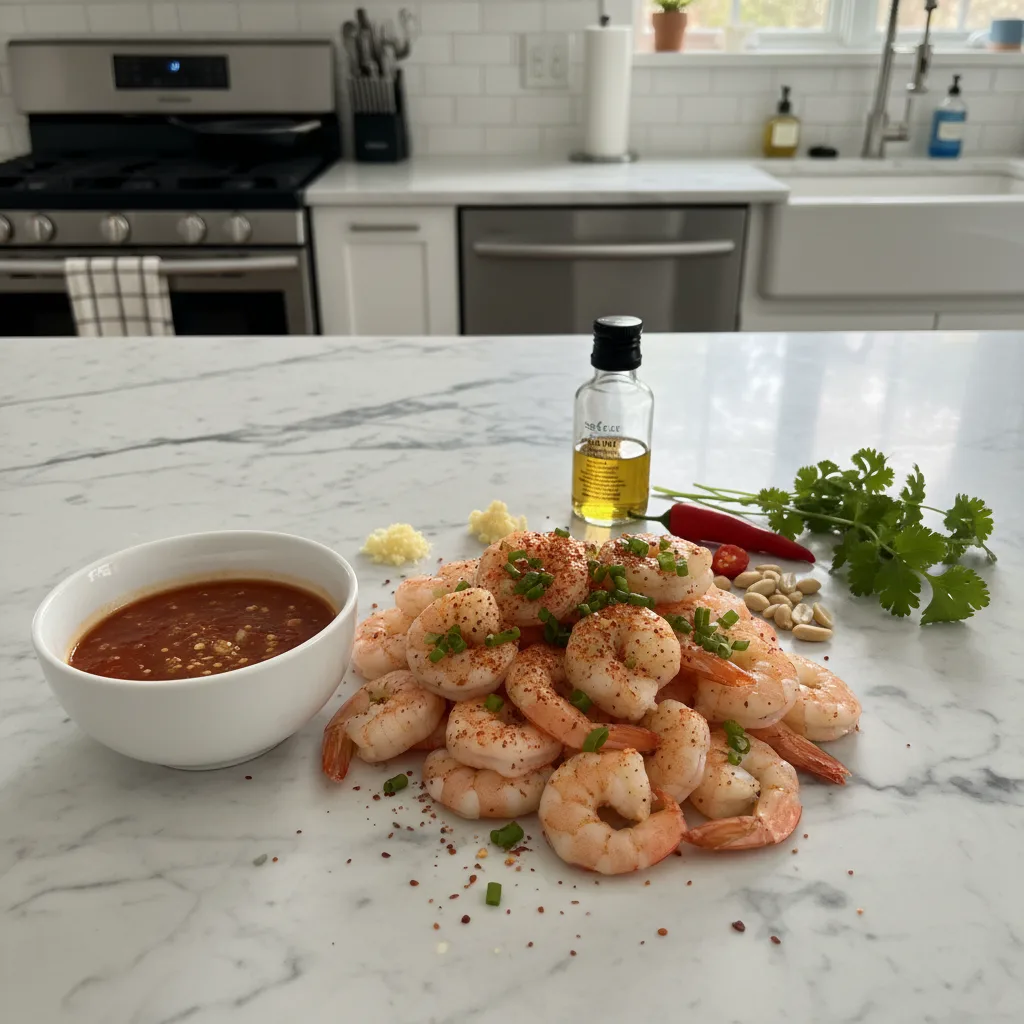Firecracker Shrimp: Spicy, Quick Weeknight Wonder 5 Recipe image