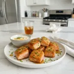 Spicy Hot Honey Salmon Bites: Quick Dinner Magic 6 hot honey salmon bites featured
