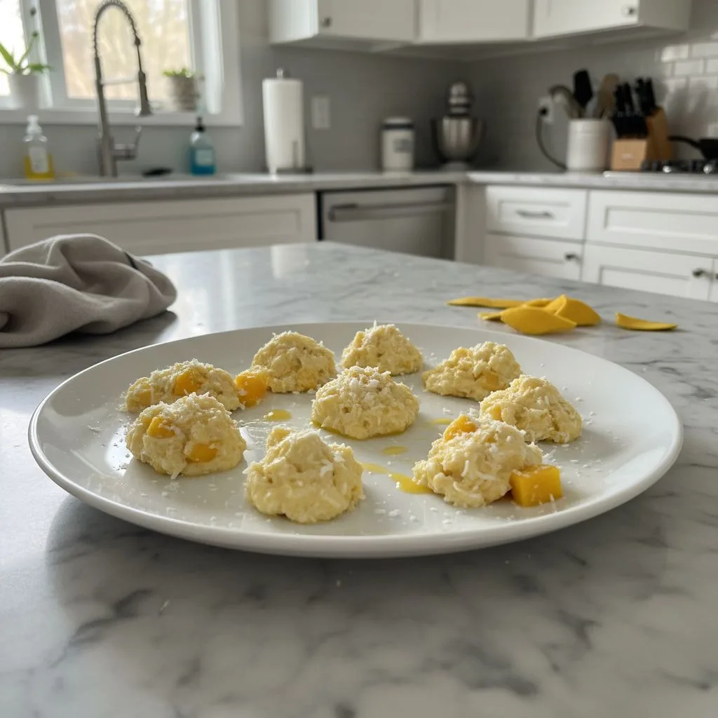 Fresh Mango Coconut Yogurt Bites: Easy No-Bake Treat 4 Recipe image