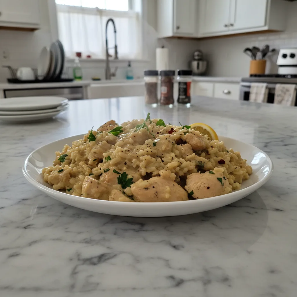 Creamy Chicken & Rice: A One-Pot Weeknight Delight