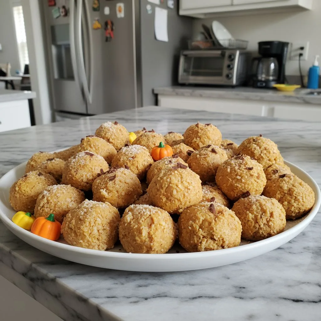 Pumpkin Cheesecake Truffles: Creamy Autumn Bites