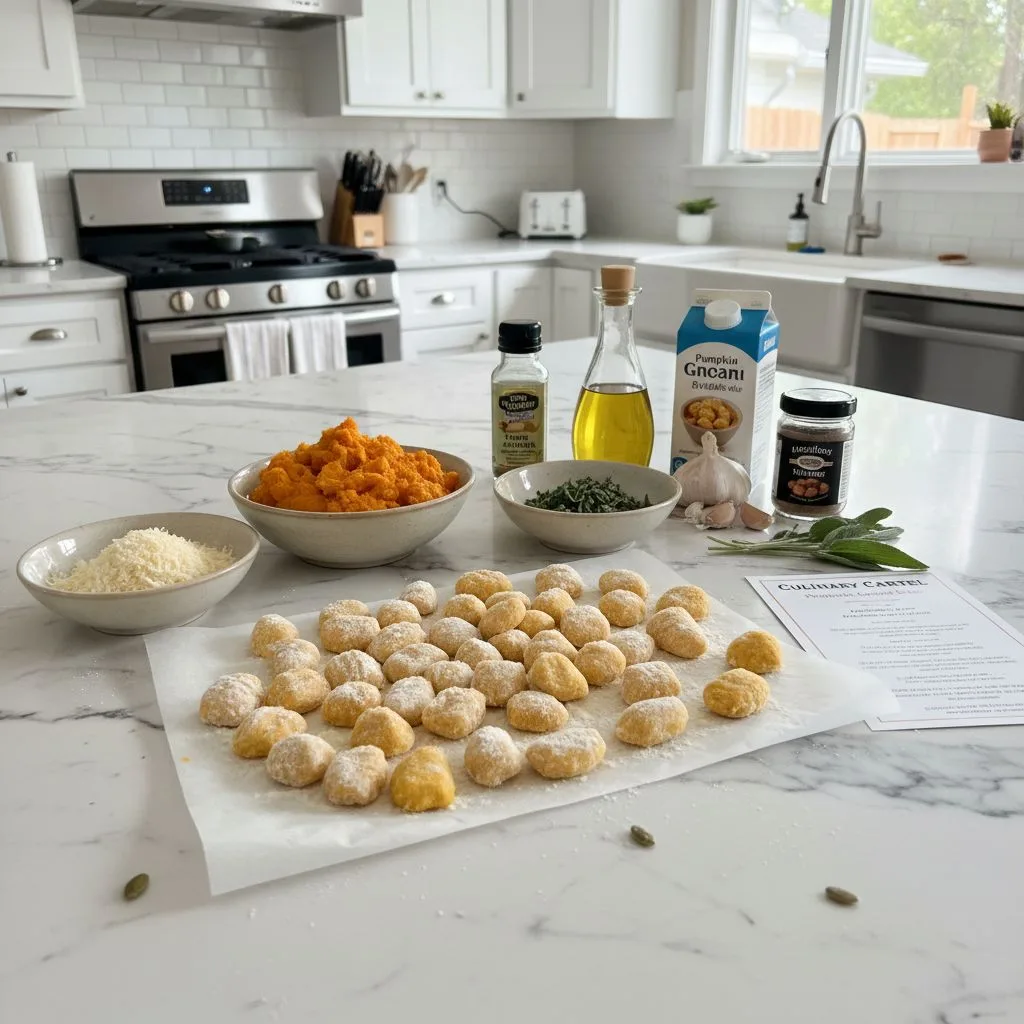 Hearty Pumpkin Gnocchi Bake with Sage Butter 5 Recipe image