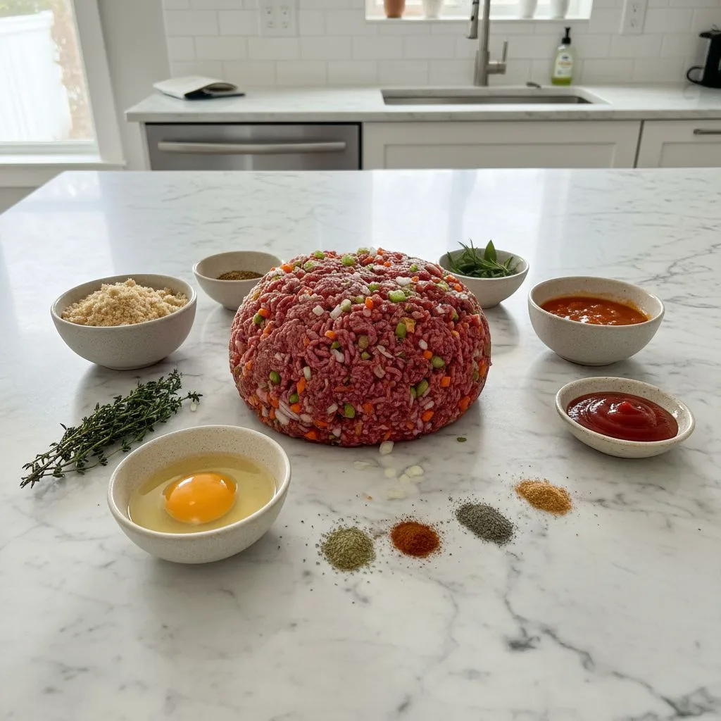 Pumpkin Shaped Meatloaf Fall Recipe for Cozy Dinners 5 Recipe image