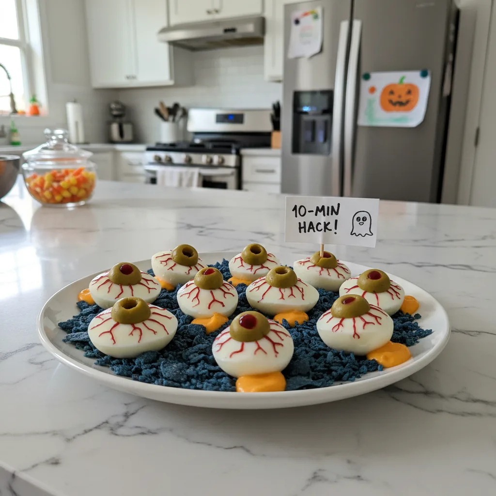 Quick 10-Minute Halloween Party Food Hack: Spooky Bites