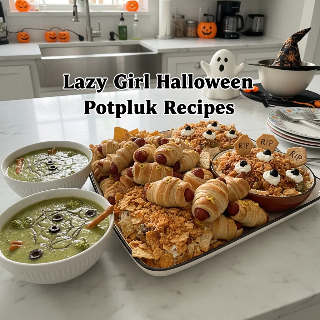 Quick Lazy Girl Halloween Potluck Recipes