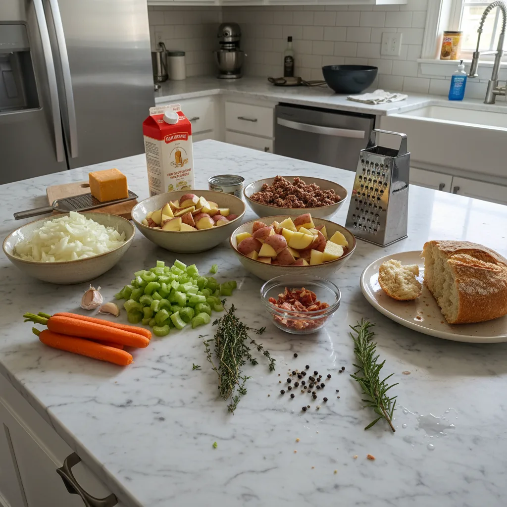 Rich & Creamy Cowboy Soup: Hearty Veggie Delight 5 Recipe image