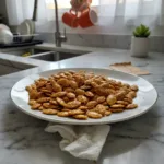 spicy baked pumpkin seeds addictive featured