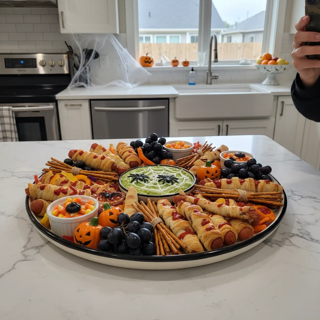 Spooky Viral Halloween Party Food Board Ideas