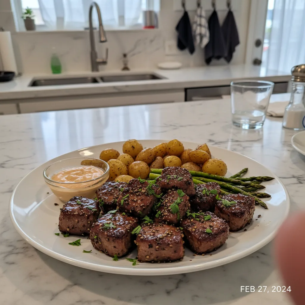 Tender Maple Pepper Steak Bites: A Sweet & Savory Treat