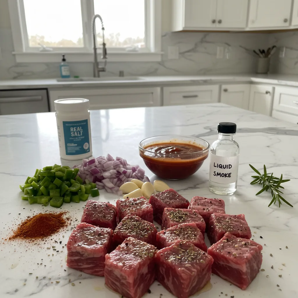 Smoky Texas Steak Bites: A Family Favorite 5 Recipe image