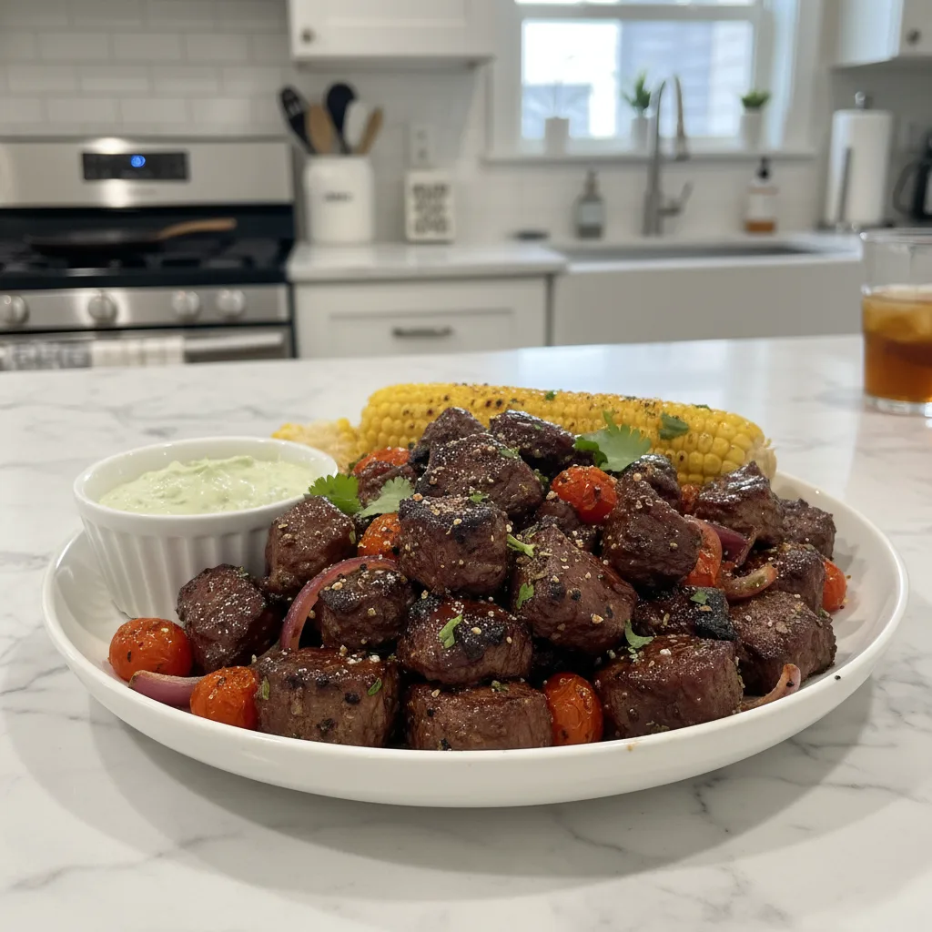 Smoky Texas Steak Bites: A Family Favorite